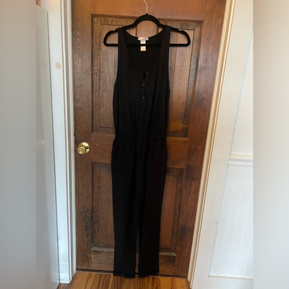 Black jumpsuit // M/L